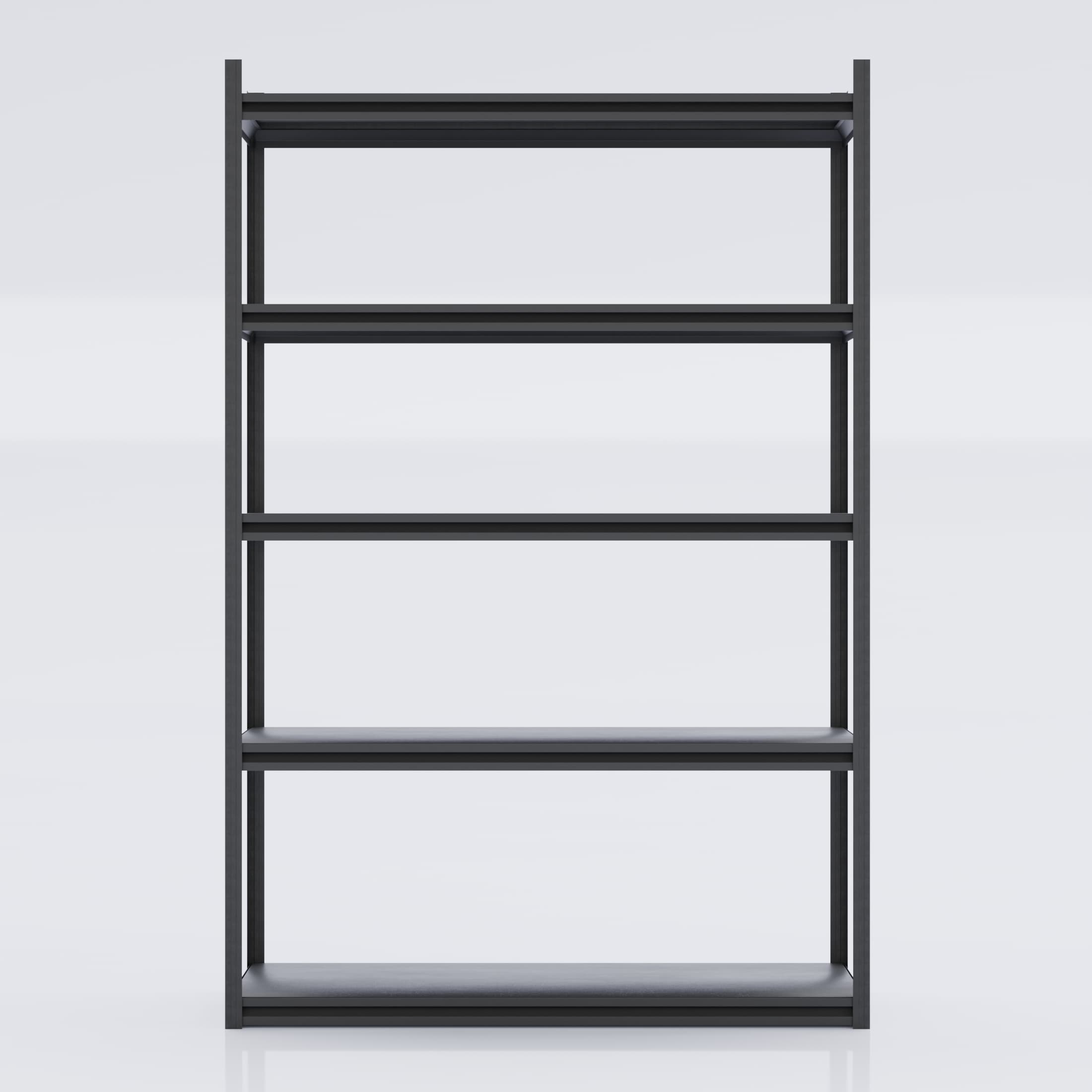 Estante Metálico 5 Niveles 375kg 120x40x180cm O/interior