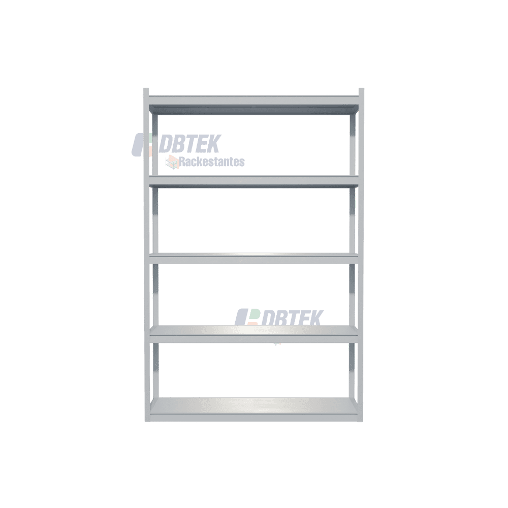 Estante Metálico 5 Niveles 375kg 120x40x180cm O/interior